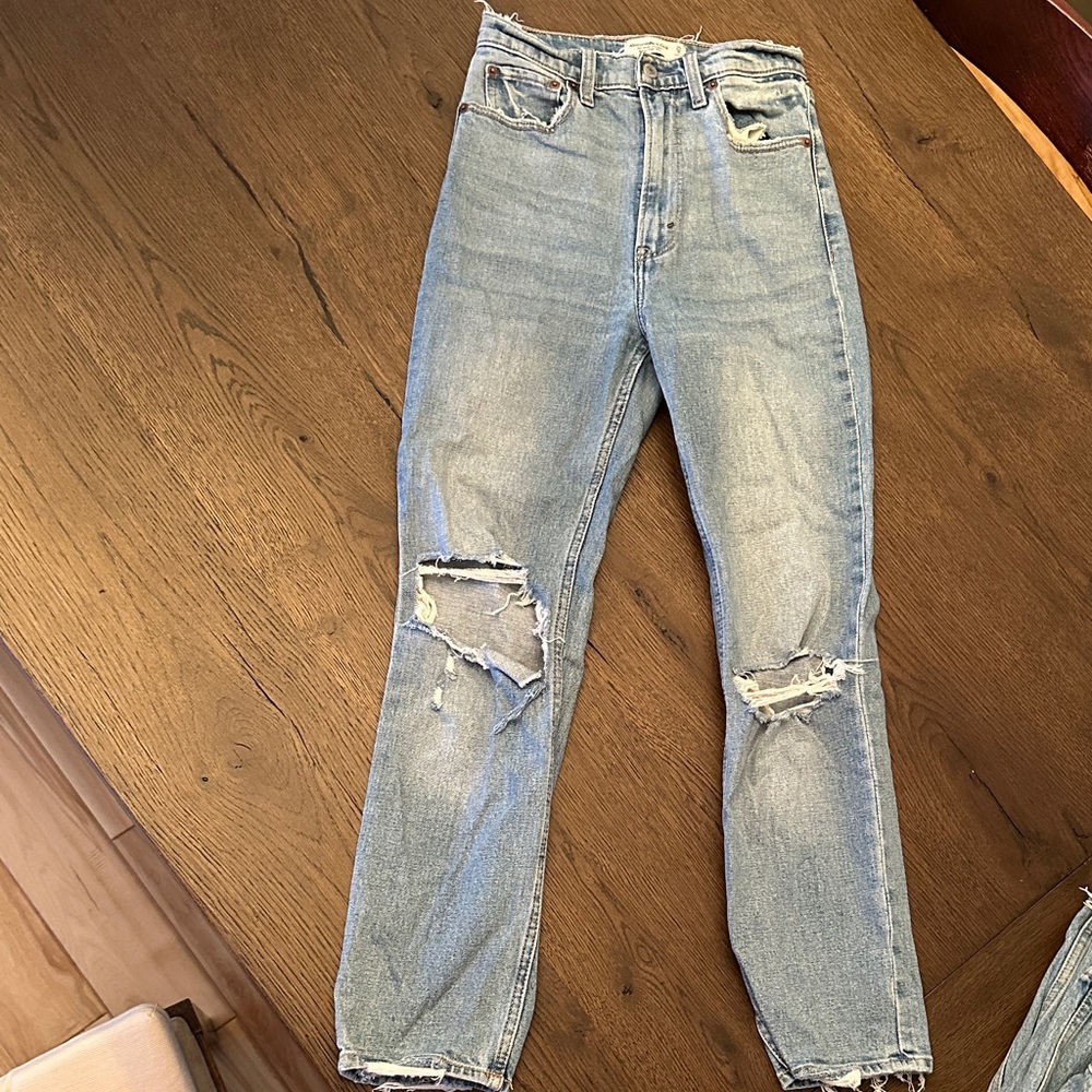Abercrombie & Fitch Light Blue Denim Jeans